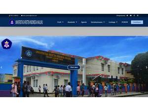 Universitas Kristen Indonesia Maluku's official website homepage screenshot