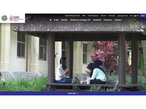 Universitas Negeri Malang's official website homepage screenshot