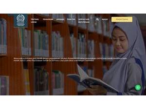 Universitas Pembangunan Panca Budi's official website homepage screenshot