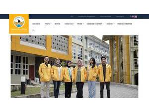 Universitas Tidar's official website homepage screenshot