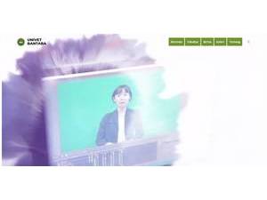 Universitas Veteran Bangun Nusantara's official website homepage screenshot