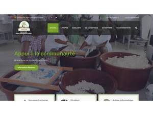 Université Jean Lorougnon Guédé's official website homepage screenshot