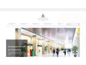 Université Paris-Panthéon-Assas's official website homepage screenshot