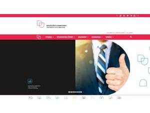 University of Dubrovnik's official website homepage screenshot