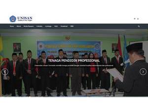 University of Gorontalo Ichsan's official website homepage screenshot