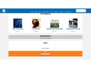 University of Limpopo's official website homepage screenshot