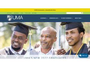 University of Maine at Augusta's official website homepage screenshot