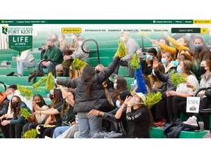 University of Maine at Fort Kent's official website homepage screenshot