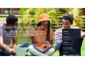 University of Mines and Technology's official website homepage screenshot