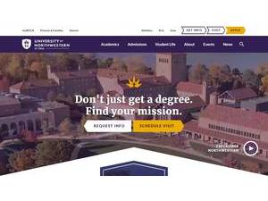 University of Northwestern - St. Paul's official website homepage screenshot