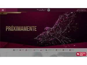 University of Technology of El Salvador's official website homepage screenshot