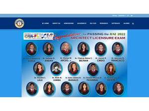 University of the Assumption's official website homepage screenshot