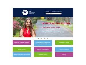 University of the Azores's official website homepage screenshot