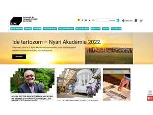 University of Theatre and Film Arts's official website homepage screenshot