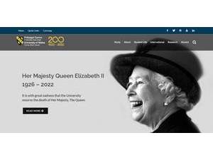 University of Wales Trinity Saint David's official website homepage screenshot