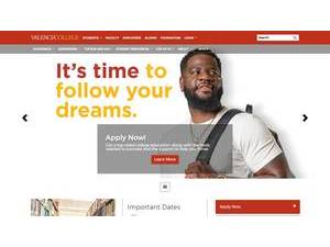 Valencia College's official website homepage screenshot