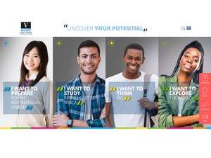 Vatel School Rwanda's official website homepage screenshot