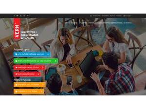 Veleučilište VERN's official website homepage screenshot