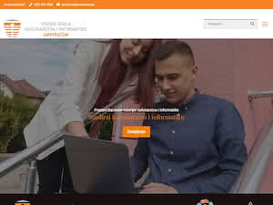 Visoka škola računarstva i informatike eMPIRICOM's official website homepage screenshot