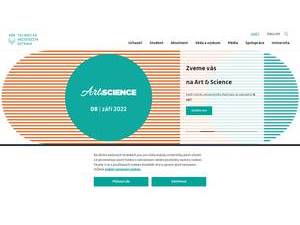 VŠB - Technická univerzita Ostrava's official website homepage screenshot