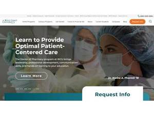 West Coast University-Los Angeles's official website homepage screenshot