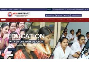 YBN University's official website homepage screenshot