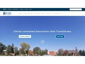 York University's official website homepage screenshot