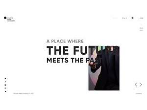 Полацкі дзяржаўны ўніверсітэт's official website homepage screenshot