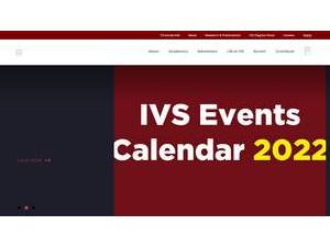 انڊس ويلي اسڪول آف آرٽ اينڊ آرڪيٽيڪچر‎'s official website homepage screenshot