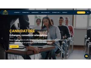 مدرسة ثانوية تقنية's official website homepage screenshot