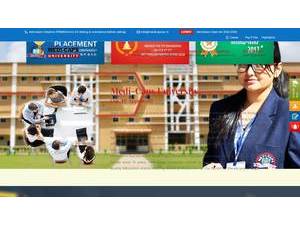 मेडी-कैप्स विश्वविद्यालय's official website homepage screenshot