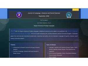 ရန်ကုန်နိုင်ငံခြားဘာသာတက္ကသိုလ်'s official website homepage screenshot